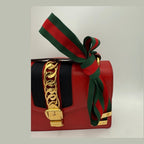 Gucci GUCCI SYLVIE Red Handbag