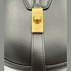 Celine CELINE Sac 16 Besace Black Large Bag