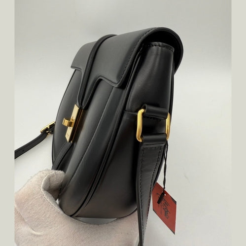 Celine CELINE Sac 16 Besace Black Large Bag