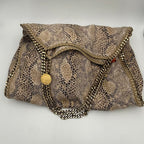 Stella McCartney STELLA MCCARTNEY Falabella Grande Vegan Reptile Skin Handbag