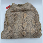 Stella McCartney STELLA MCCARTNEY Falabella Grande Vegan Reptile Skin Handbag