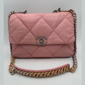Chanel CHANEL 19 Medium Pink Handbag