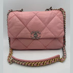 Chanel CHANEL 19 Medium Pink Handbag