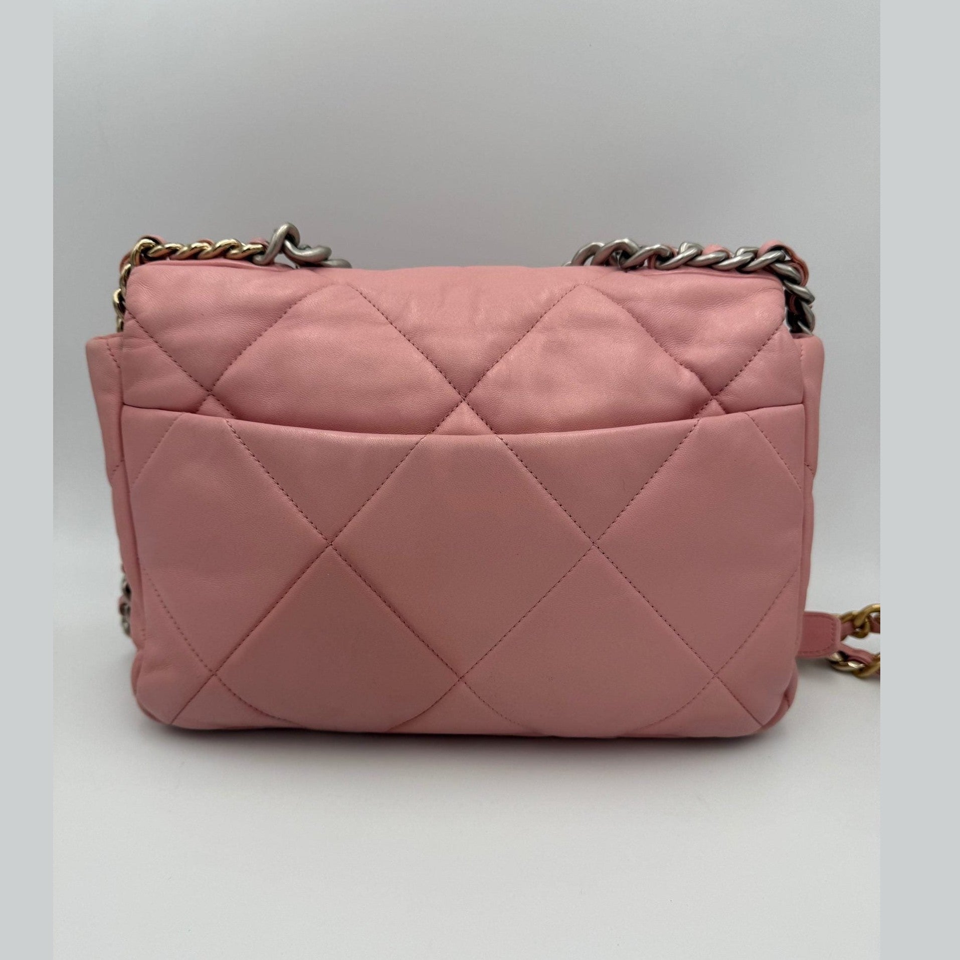 Chanel CHANEL 19 Medium Pink Handbag