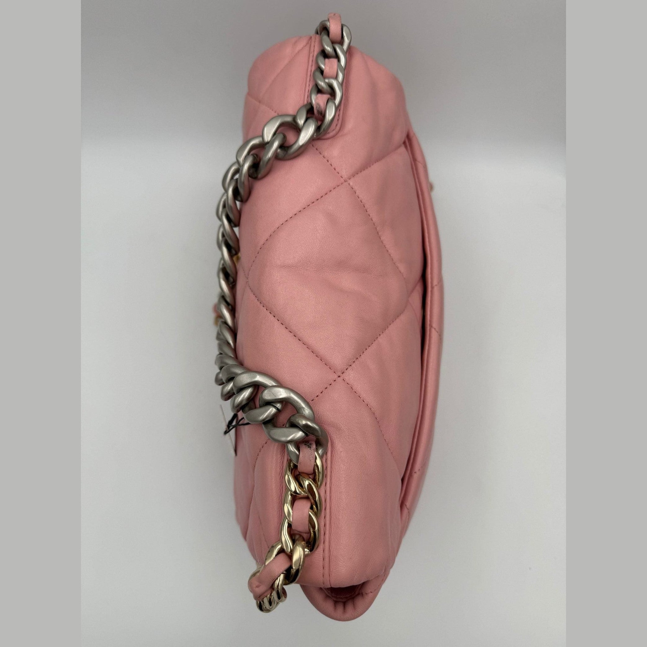 Chanel CHANEL 19 Medium Pink Handbag