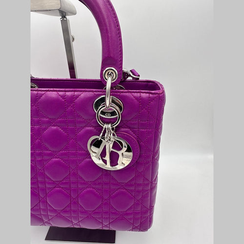 DIOR Lady Dior MM Handbag