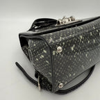 Dolce & Gabbana DOLCE & GABBANA Monica Python and Patent Handbag