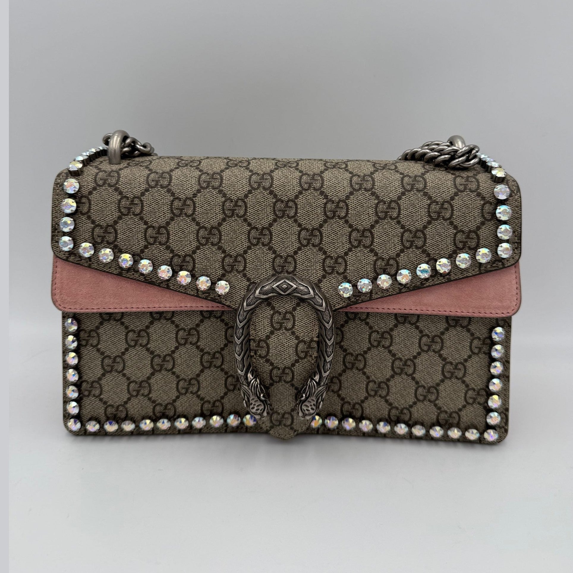 Gucci GUCCI DIONYSUS GG Supreme with Brilliants Handbag