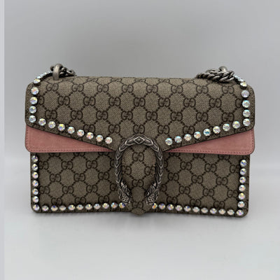 Gucci GUCCI DIONYSUS GG Supreme with Brilliants Handbag