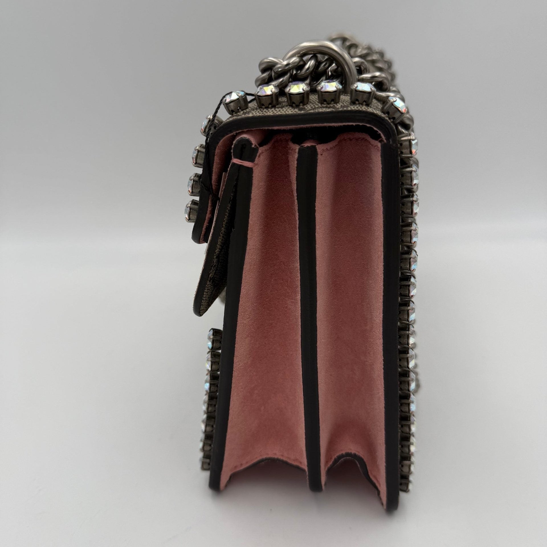 Gucci GUCCI DIONYSUS GG Supreme with Brilliants Handbag