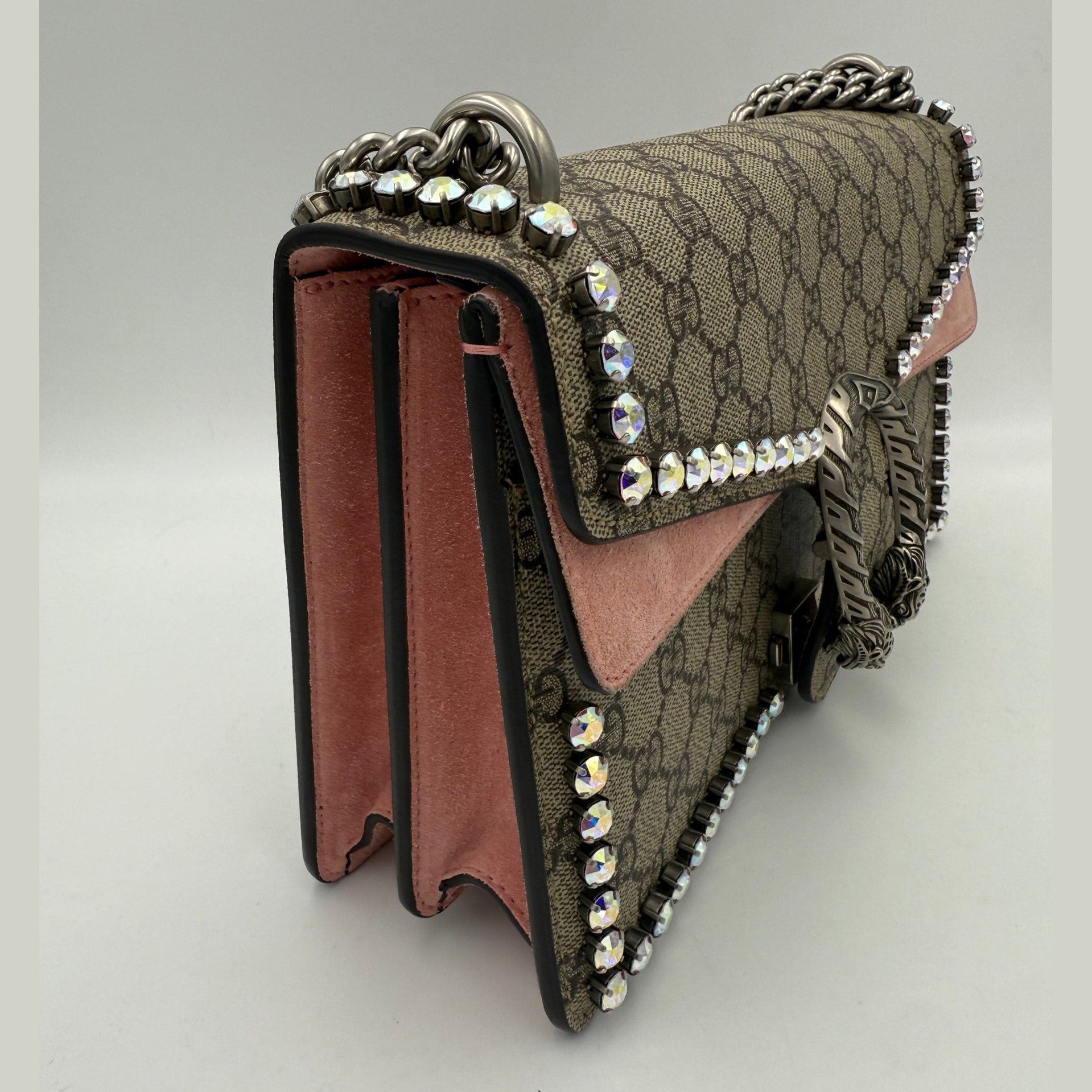 Gucci GUCCI DIONYSUS GG Supreme with Brilliants Handbag