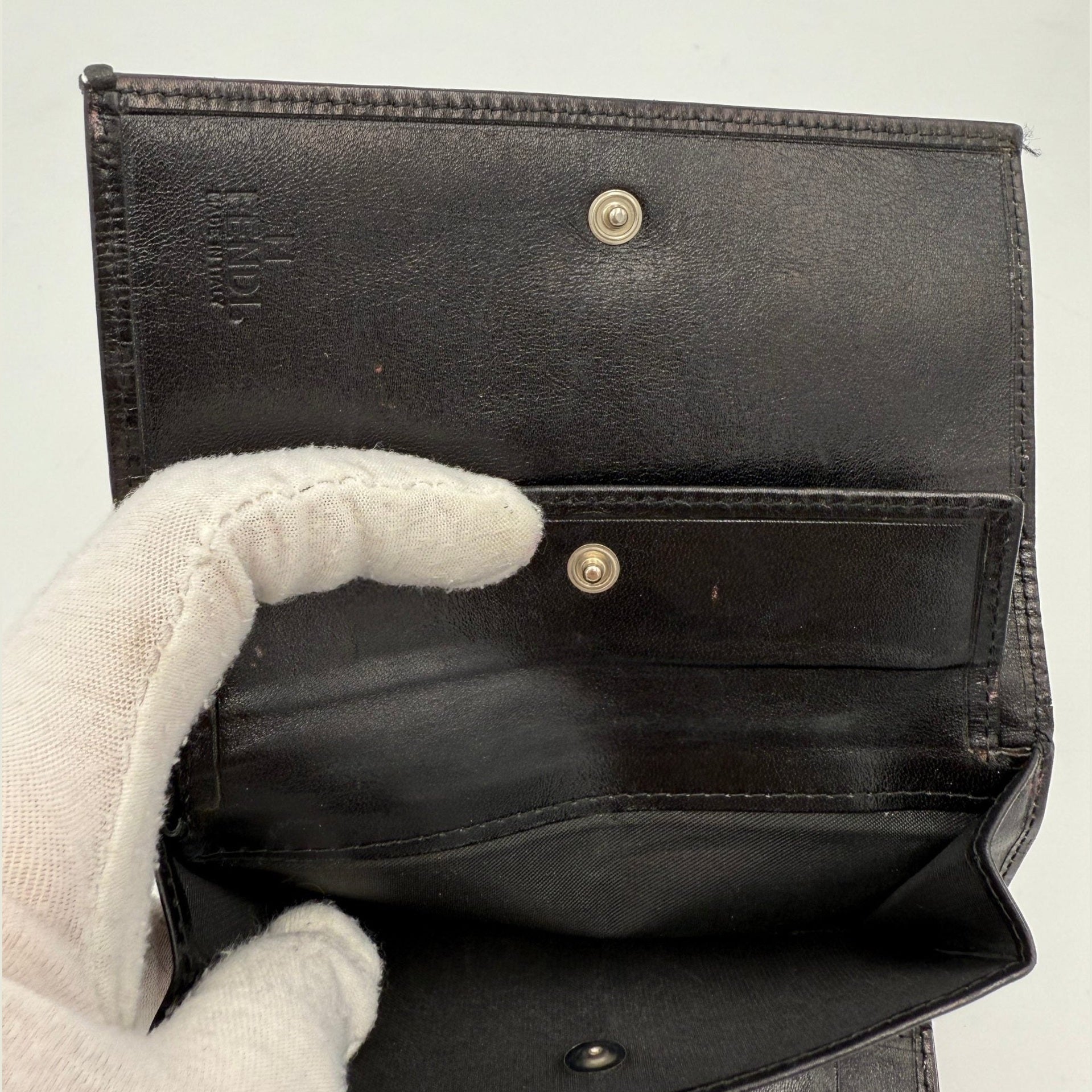 Fendi FENDI FF Zucchino Wallet