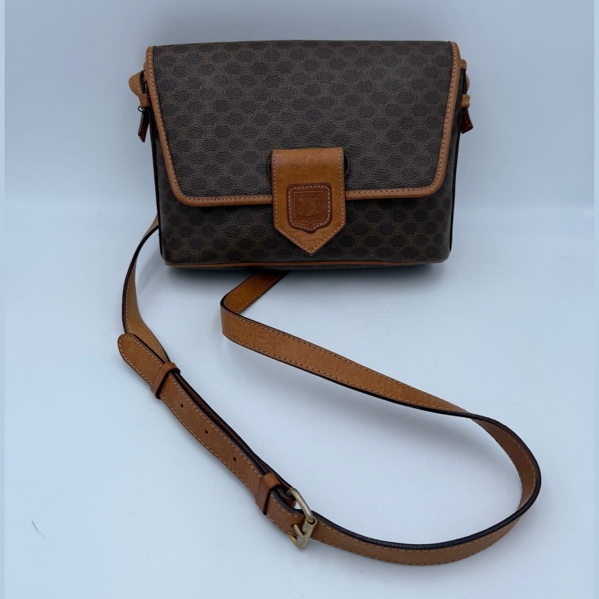 Celine CELINE TRIOMPHE Vintage Monogram Handbag