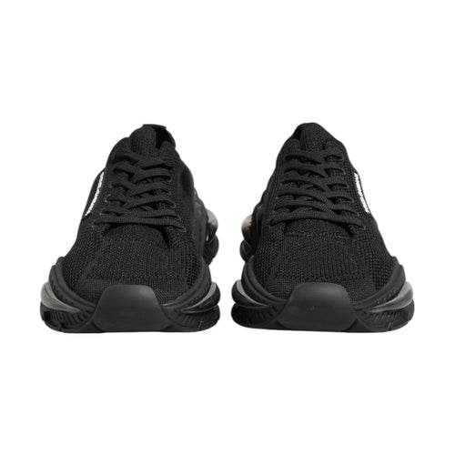 Dolce & Gabbana Black Airmaster Low Top Men Sneakers Shoes