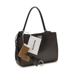 Balenciaga Brown Calf Leather Bos Taurus Shoulder Bag