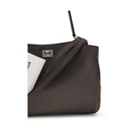 Balenciaga Brown Calf Leather Bos Taurus Shoulder Bag
