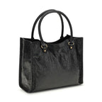 Balenciaga Black Lamb Ovis Aries Aries Shoulder Bag