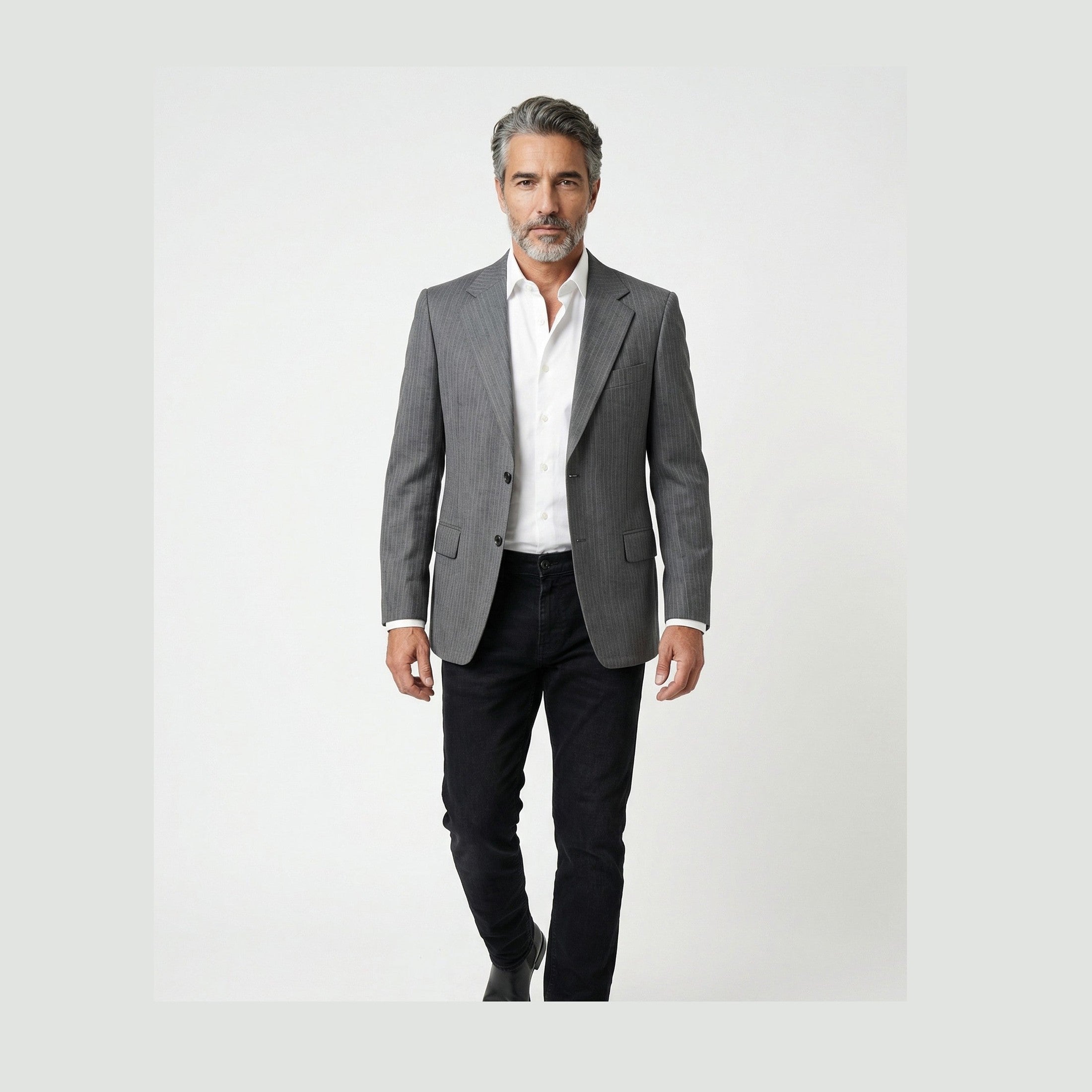Lanvin Gray Wool Blazer