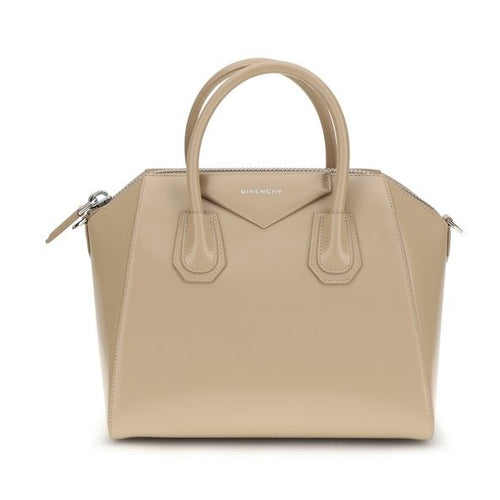 Givenchy Beige Calf Leather Bos Taurus Shoulder Bag