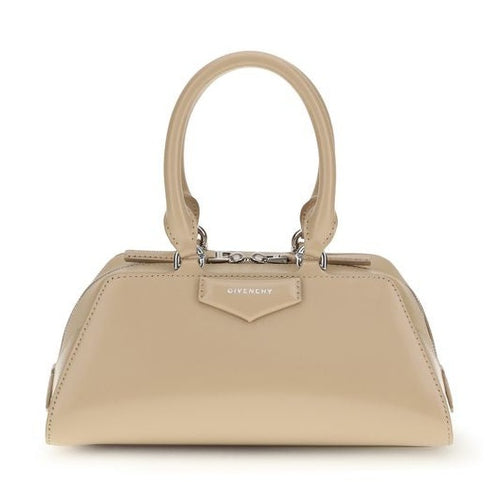 Givenchy Beige Calf Leather Bos Taurus Shoulder Bag