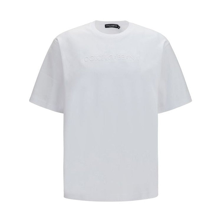 Dolce & Gabbana White Cotton T-Shirt