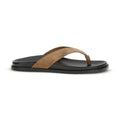 Stuart Weitzman Multicolor Calf Leather Bos Taurus Flip-Flop Sandals