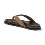 Stuart Weitzman Multicolor Calf Leather Bos Taurus Flip-Flop Sandals