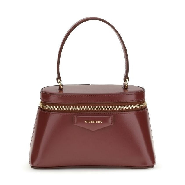 Givenchy Bordeaux Calf Leather Bos Taurus Handbag