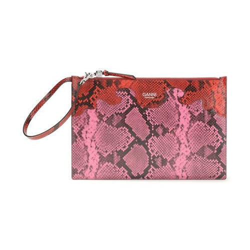 Ganni Multicolor Polyester Clutch Bag