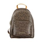 Valentino Brown Polyethylene Backpack