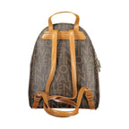 Valentino Brown Polyethylene Backpack