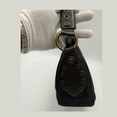 Versace VERSACE Medusa Jacquard Shoulder Bag