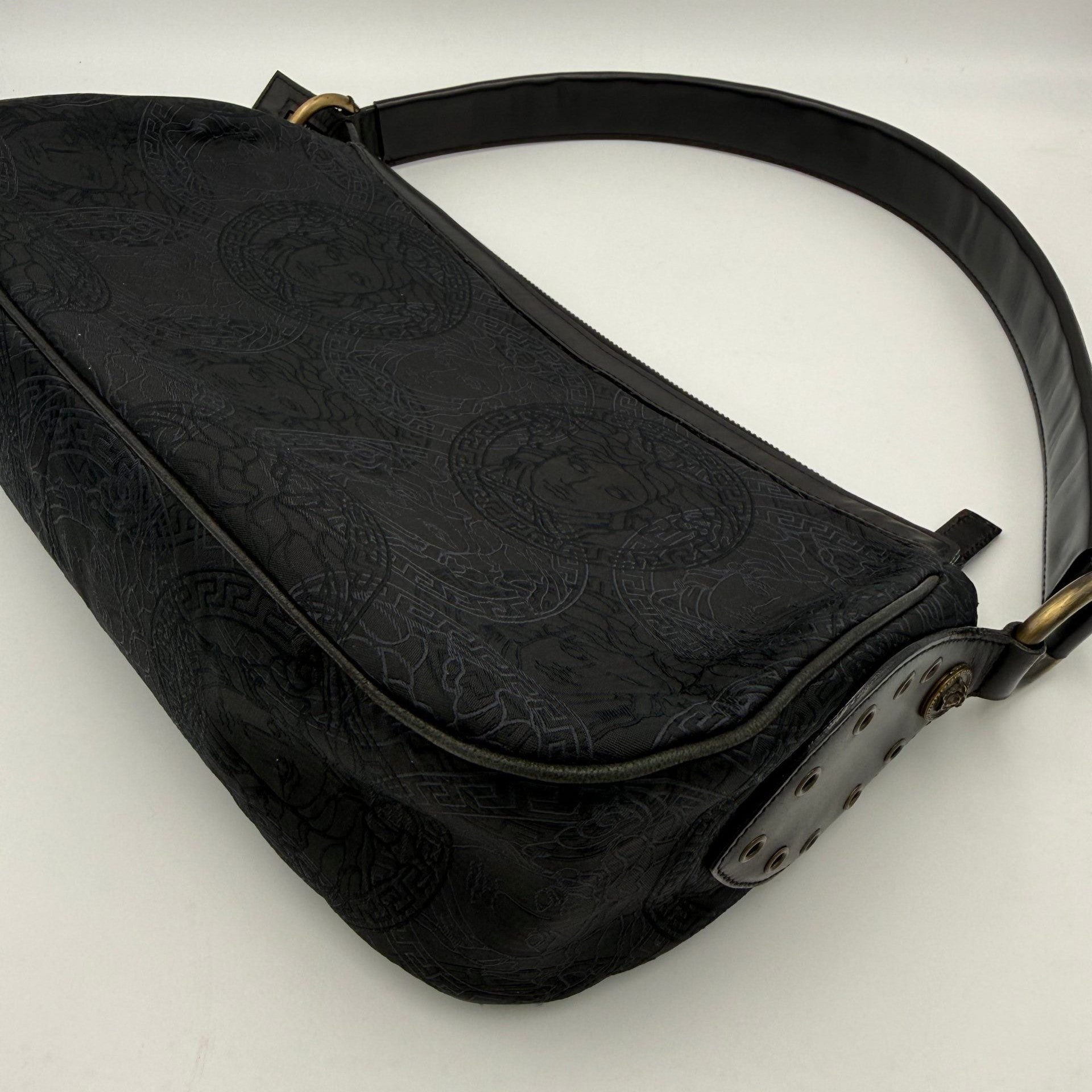 Versace VERSACE Medusa Jacquard Shoulder Bag