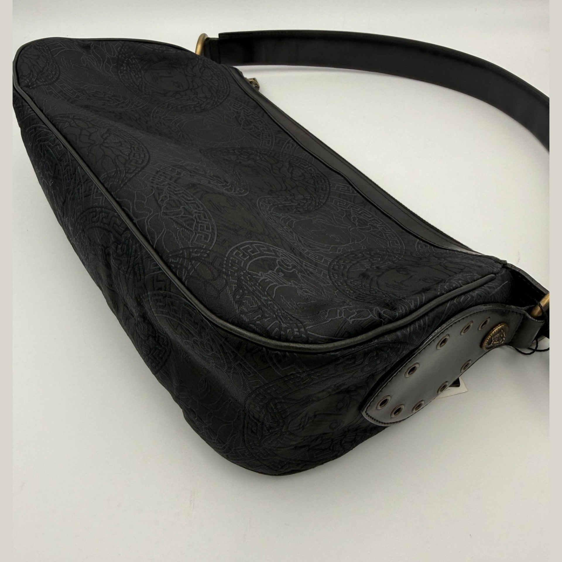 Versace VERSACE Medusa Jacquard Shoulder Bag