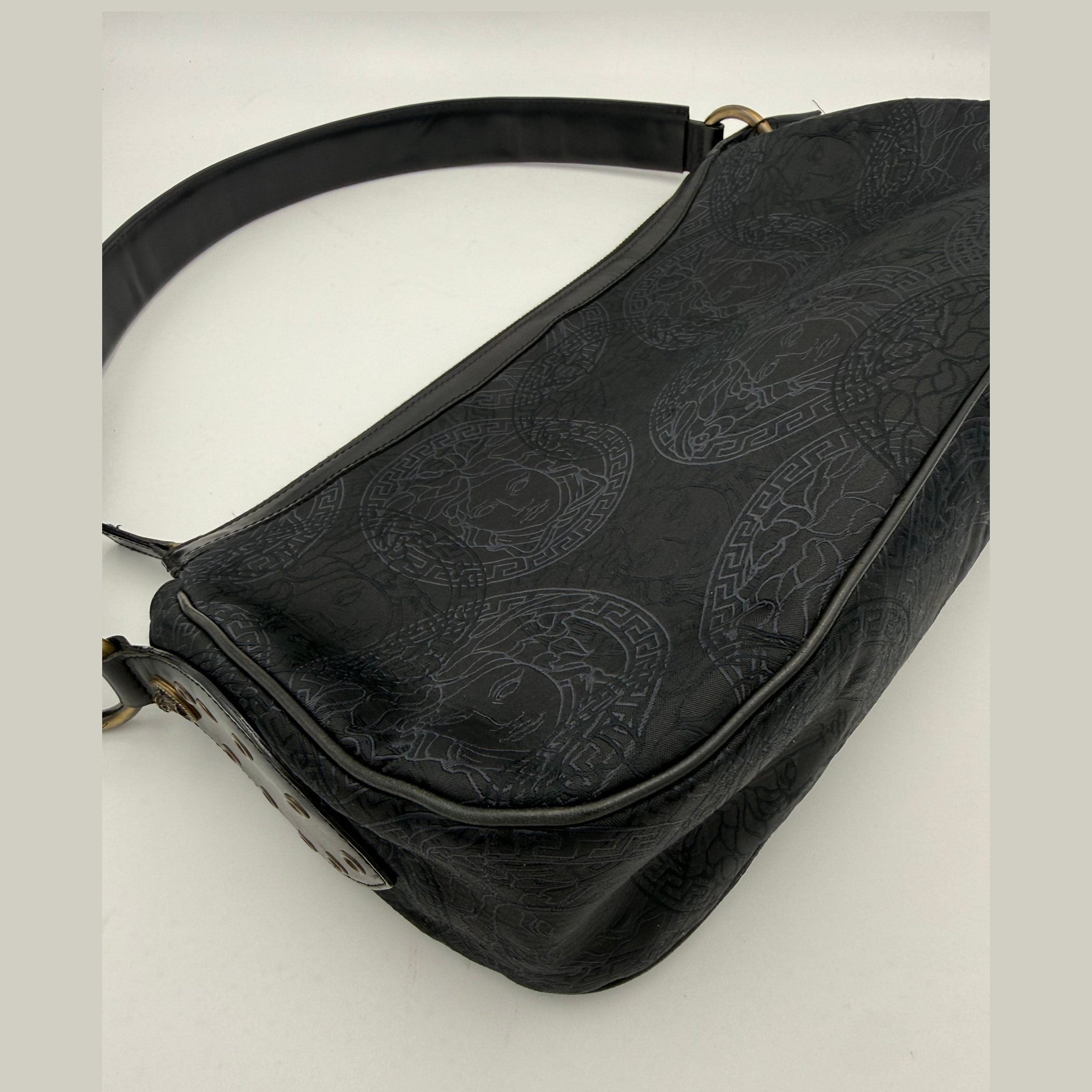 Versace VERSACE Medusa Jacquard Shoulder Bag