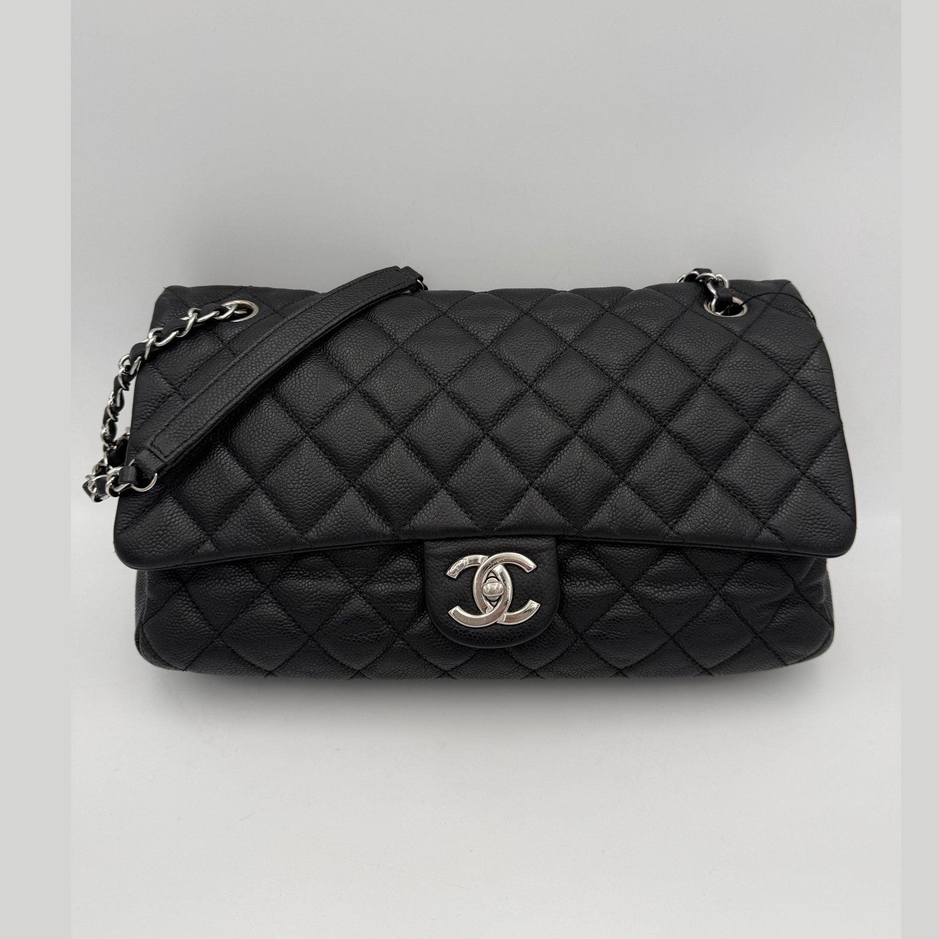 Chanel CHANEL Timeless Classique “ZIP FLAP BAG” Handbag