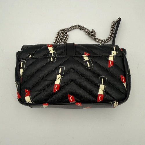 Saint Laurent SAINT LAURENT MINI COLLEGE Lip Stick Handbag