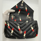 Saint Laurent SAINT LAURENT MINI COLLEGE Lip Stick Handbag