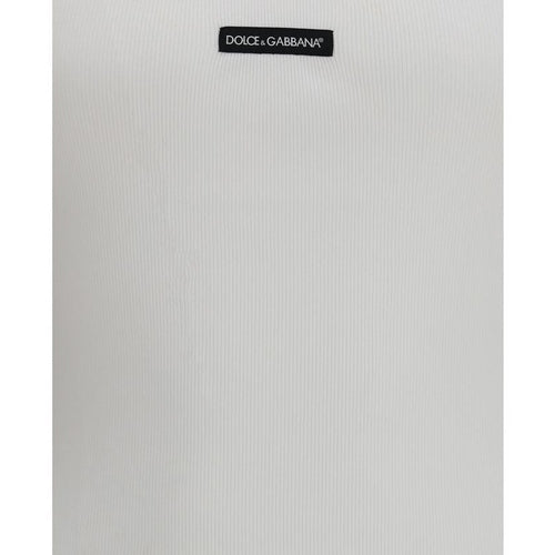 Dolce & Gabbana White Cotton Top