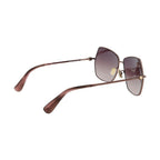 Max Mara Bronze Metal Sunglasses