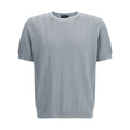 Giorgio Armani Gray Silk Sweatshirt