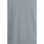 Giorgio Armani Gray Silk Sweatshirt