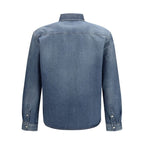 Saint Laurent Blue Denim Shirt
