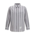 Thom Browne Gray Cotton Shirt