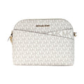 Michael Kors Women'S Back Slip Pocket Signature Canvas Crossbody Bag
