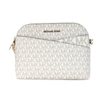 Michael Kors Women'S Back Slip Pocket Signature Canvas Crossbody Bag