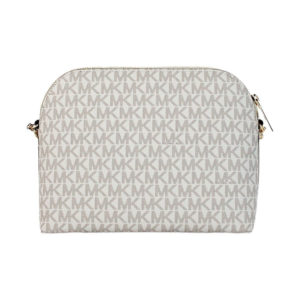 Michael Kors Women'S Back Slip Pocket Signature Canvas Crossbody Bag