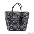 Dooney & Bourke Black Walt Disney World 50th Anniversary Leather Tote Bag