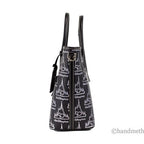 Dooney & Bourke Black Walt Disney World 50th Anniversary Leather Tote Bag