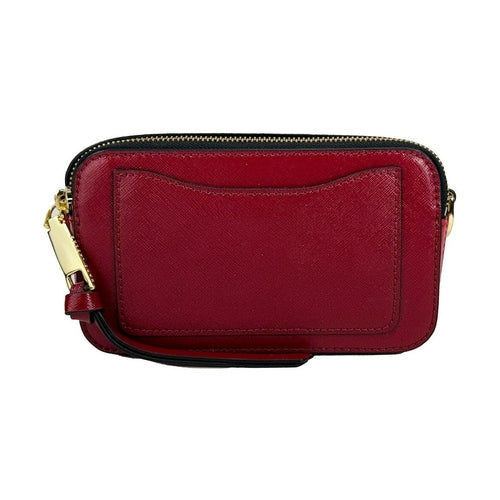 Marc Jacobs Snapshot Leather Shoulder Bag - Red Multi